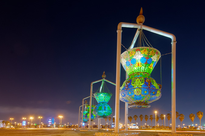 Jeddah Cornische Lanterns